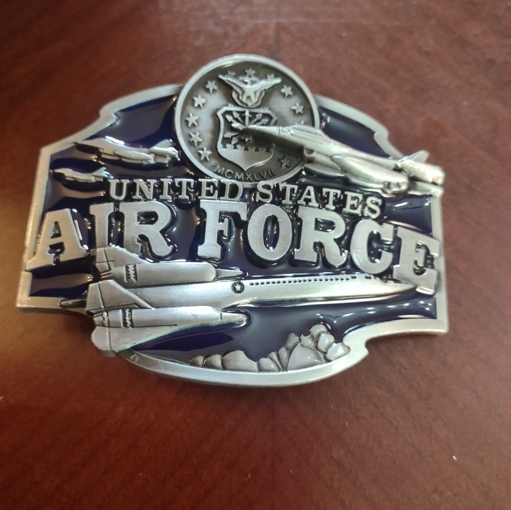 New men's Air Force military belt buckle